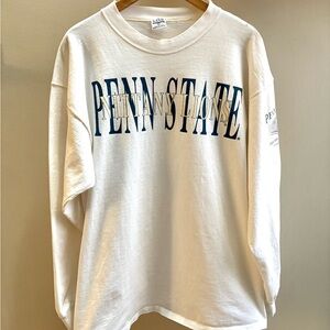 Penn State Nittany Lions VTG 90s Galt Sand longsleeve shirt L/XL Made in USA